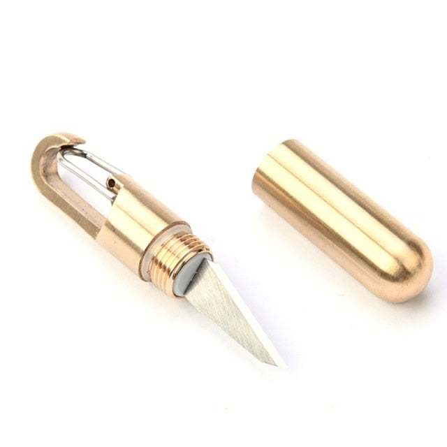 Mini Knife Keyring Ring
