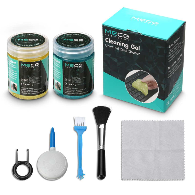 MECO 2PCS Cleaning Gel Universal Dust Cleaner Gel Remover