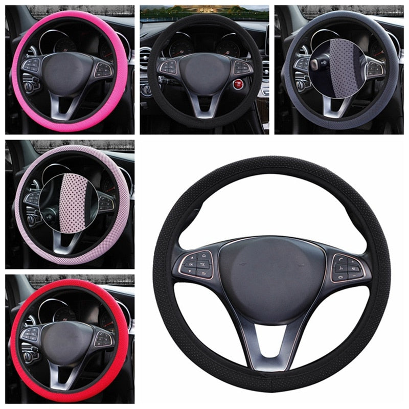 Non-slip Sport Style Car Steering Wheel Covers